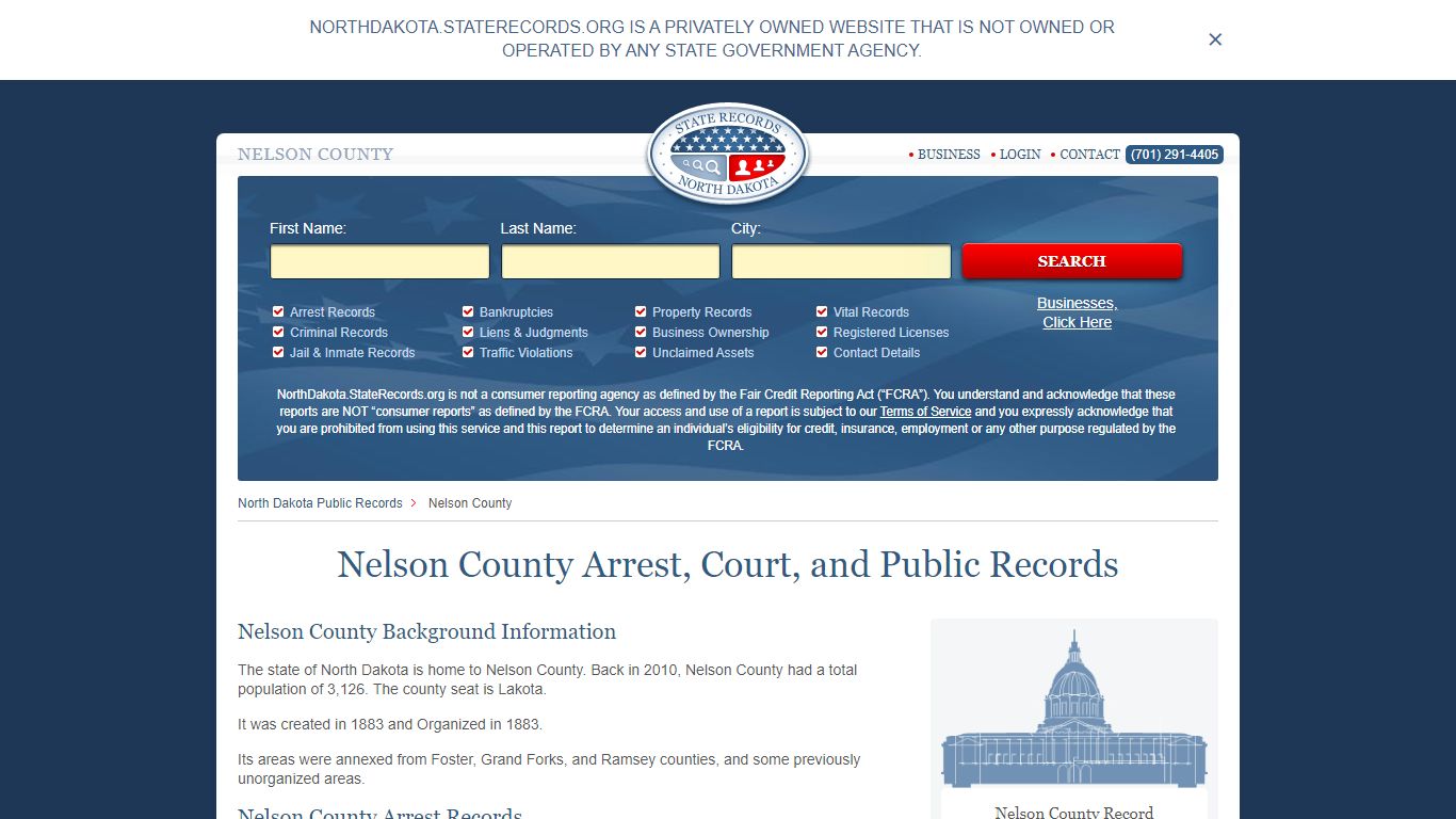 Nelson County Arrest, Court, and Public Records
